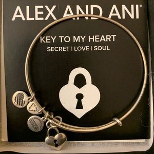 Alex and Ani “Key to my Heart” Bracelet